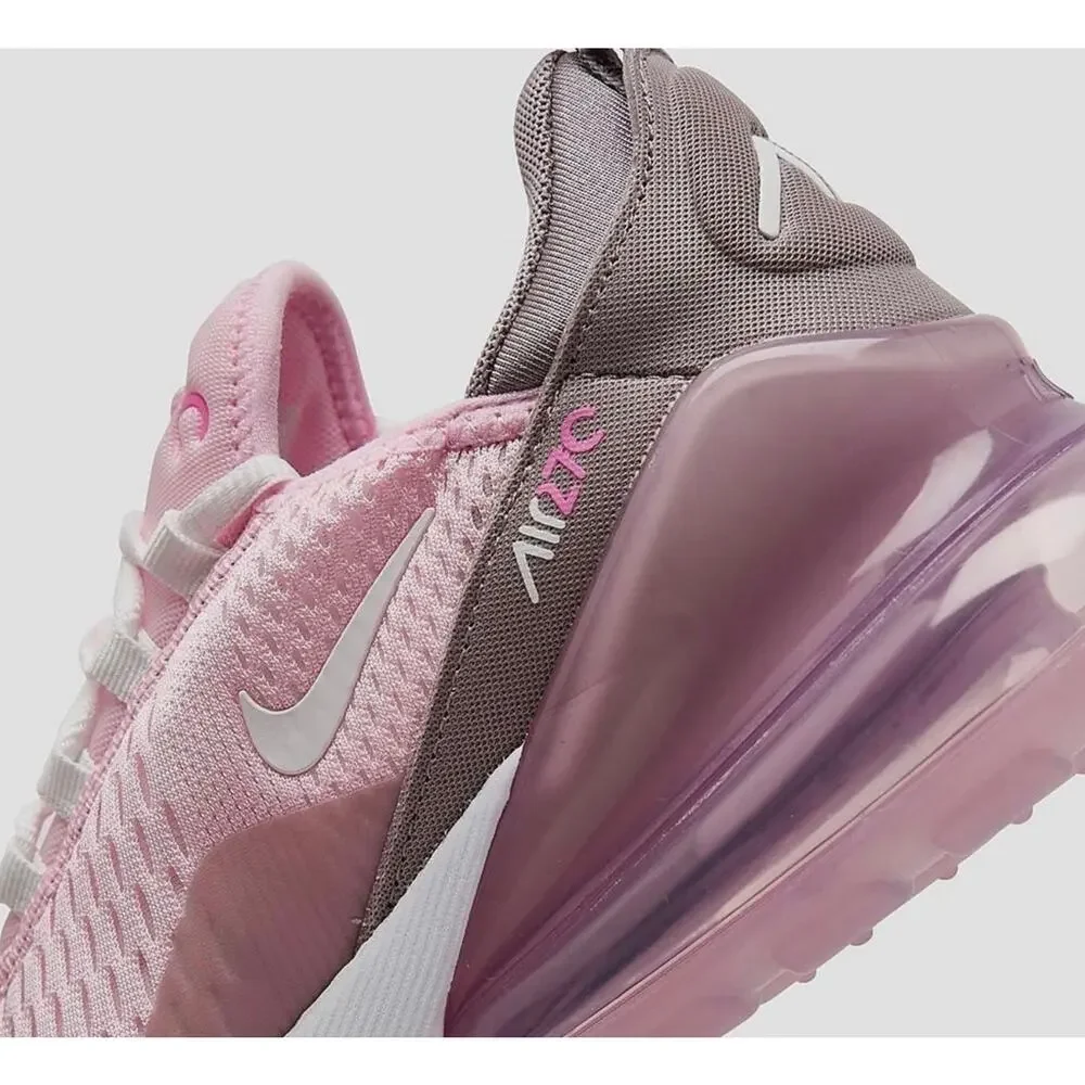 Size 6.5Y - Big Kid GS Nike Air Max 270 Pink Foam/ Grey IB4435-663
